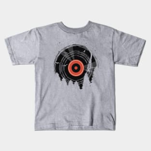Vinyl Nature Sounds Kids T-Shirt